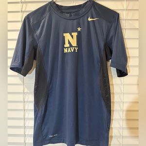 NavyXNike dryfit tee